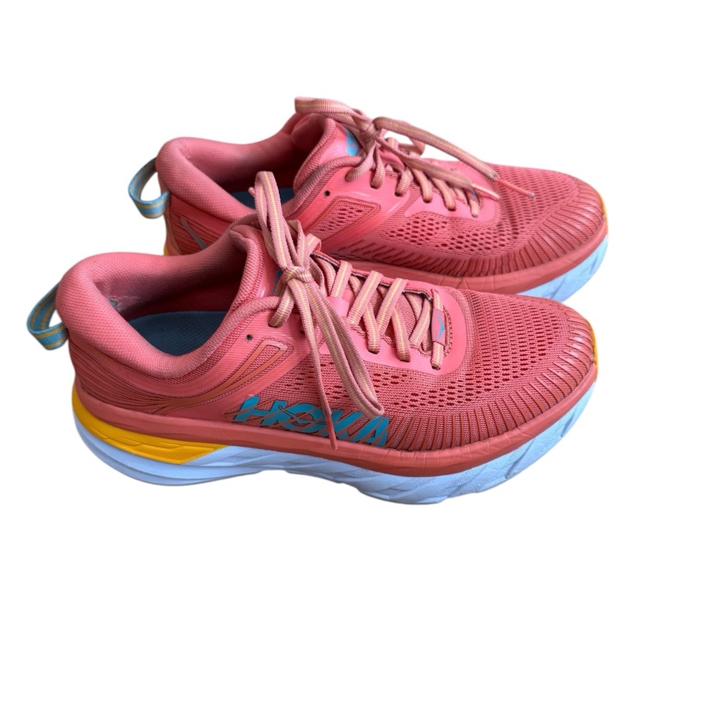 Nike Coral and Teal Sneakers